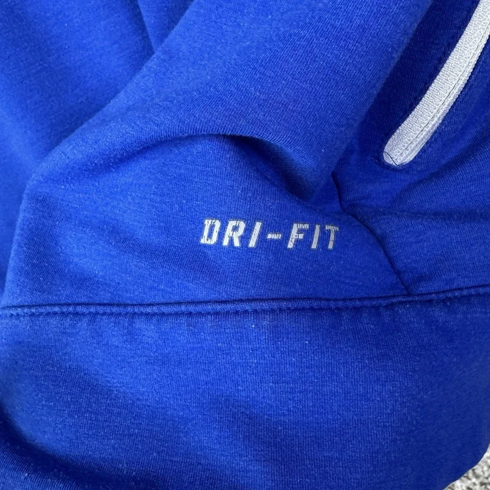 Florida Gators Sweatshirt Men's XL Blue Nike Quarter‎ Zip Pullover Embroidered